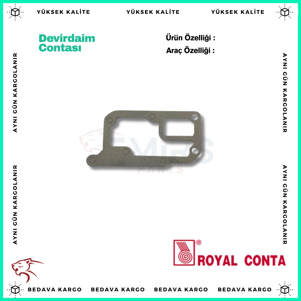 Devirdaim Contasi STD Ithal Kagit Renault R9 - 7700681418 - Yedek Parça
