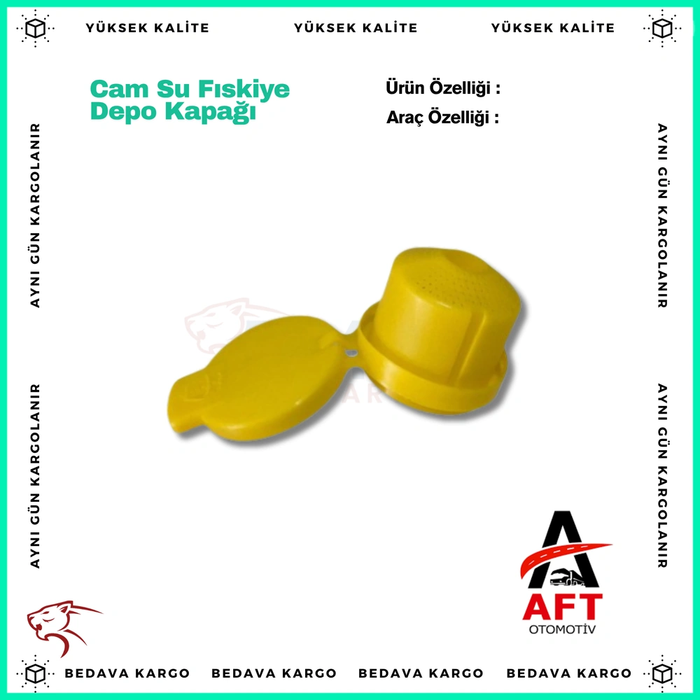 Cam Su Fiskiye Depo Kapagi Renault Fluence Megane 3 Clio - 289135972R - Yedek Parça