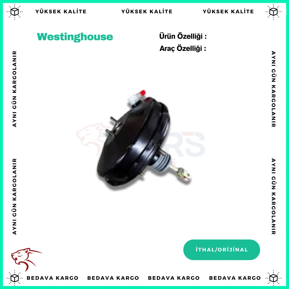 Servofren (Westinghouse) Renault Clio 2 1.2 1.4 1.6 1.5 DCI - 7701207755 - Yedek Parça