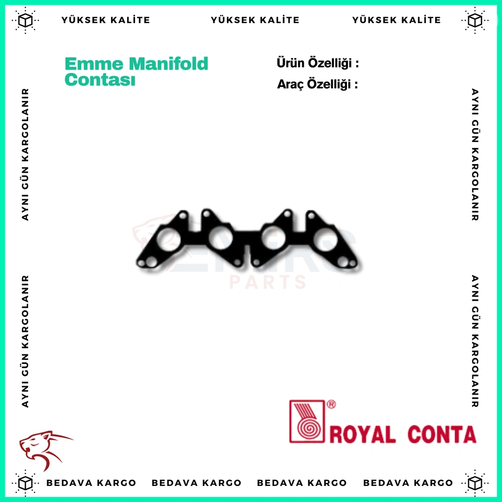 Emme Manifold Contasi Std Renault R9 Clio Megane Express 1.4 Enj - 7700746591 - Yedek Parça