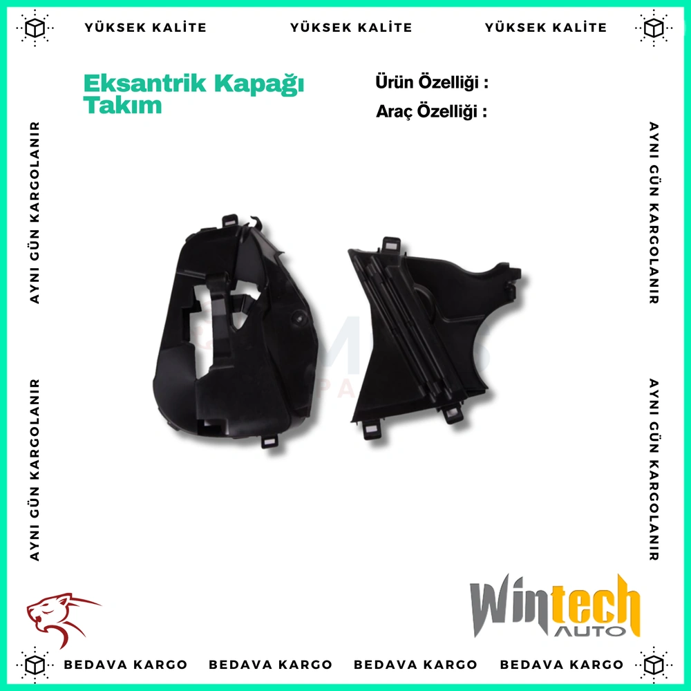 Eksantrik Kapagi (Alt+ust) Takim Renault Megane 2 Clio Kangoo 08- 1.5 DCI K9k - 8200795003 - Yedek Parça