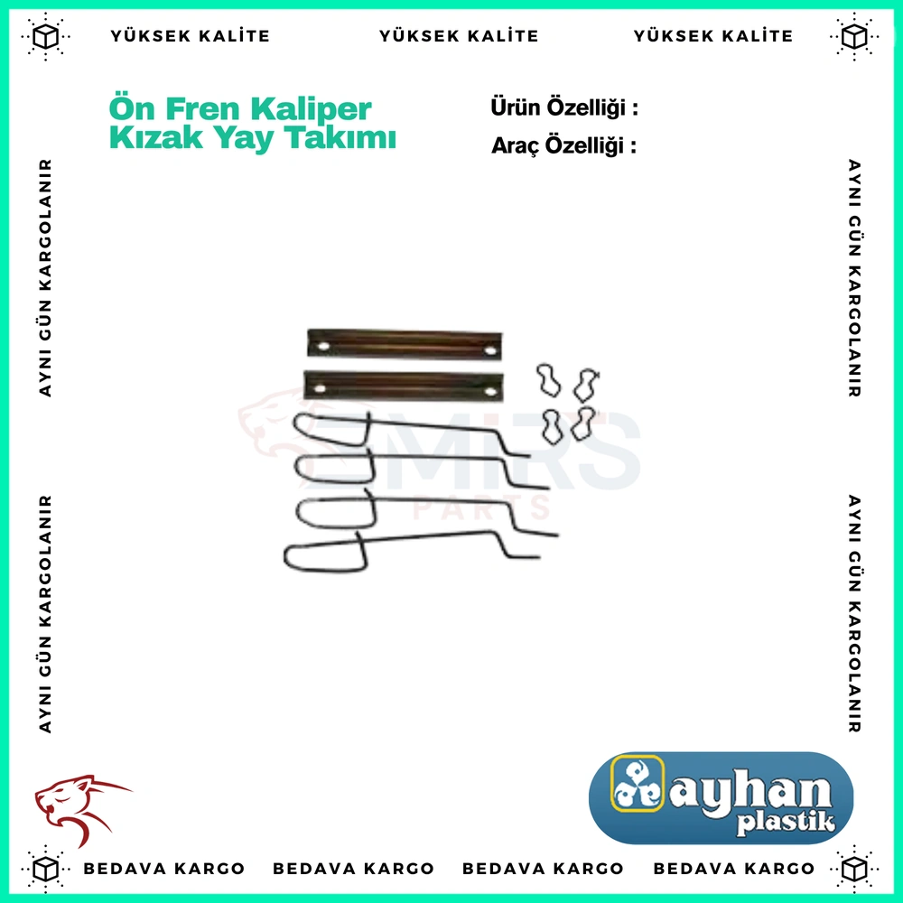 On Fren Kaliper Kizak Yay Takimi Renault R9 - 7700201987 - Yedek Parça