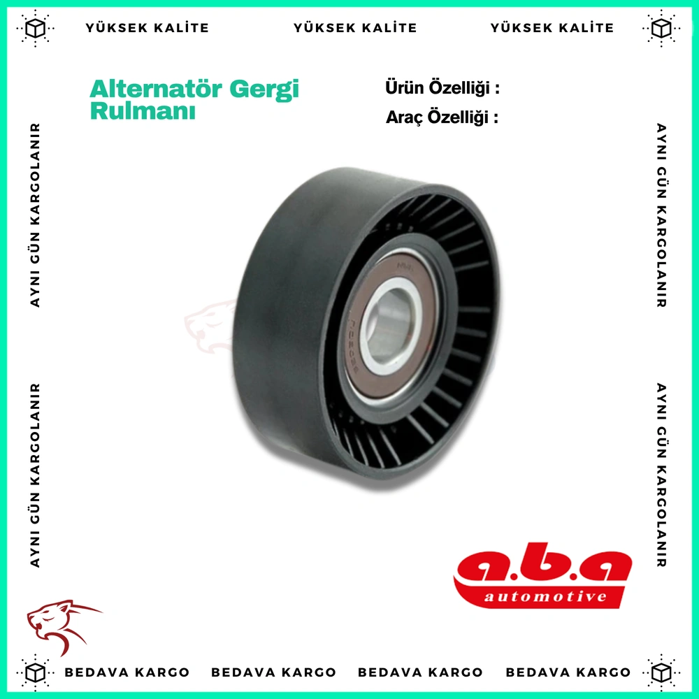 V Kayisi Gergi Rulmani Plastik Renault Clio 2 1.4 1.6 16v 99-08 Kangoo 1.4 16v 97- Laguna 1.6 1.8 2.0 97- Dacia Logan 1.4 1.6 07- Master 2 Trafic 2 1.9 DCI 01- - 7700104092 - Yedek Parça