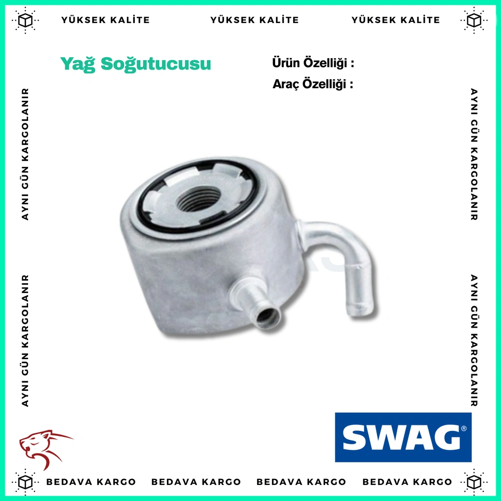 Yag Sogutucusu Renault Clio Symbol Kangoo 1.5 DCI 98-05 Dacia Logan 1.5 DCI 04-12 - 8200068115 - Yedek Parça