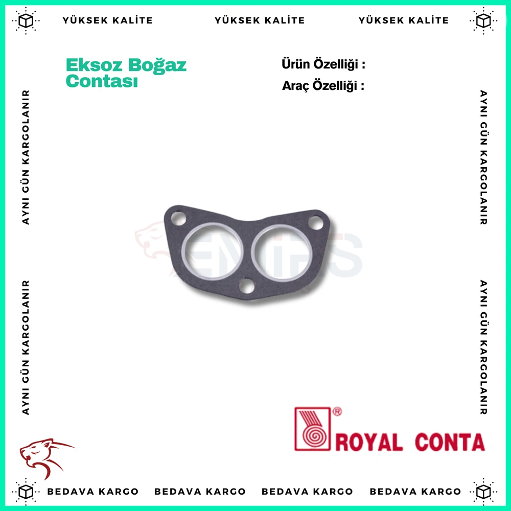 Eksoz Bogaz Contasi Renault R12 - 7700502706 - Yedek Parça