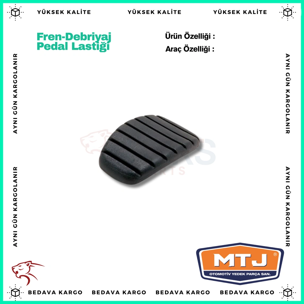 Fren-Debriyaj Pedal Lastigi Renault Clio Megane 3 Kangoo - 7700428354 - Yedek Parça