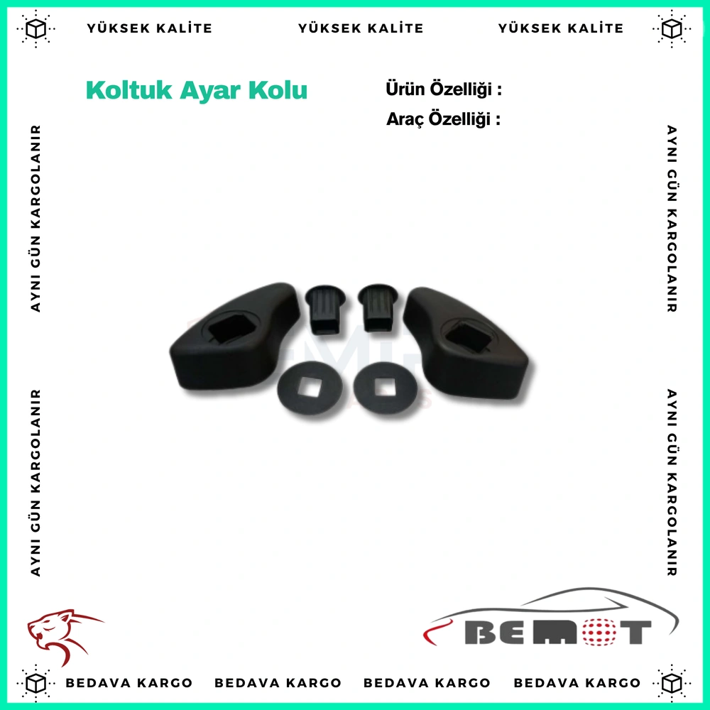 Koltuk Ayar Kolu Kaldirma-Yatirma Renault Clio Megane Kangoo - 7701205078 - Yedek Parça