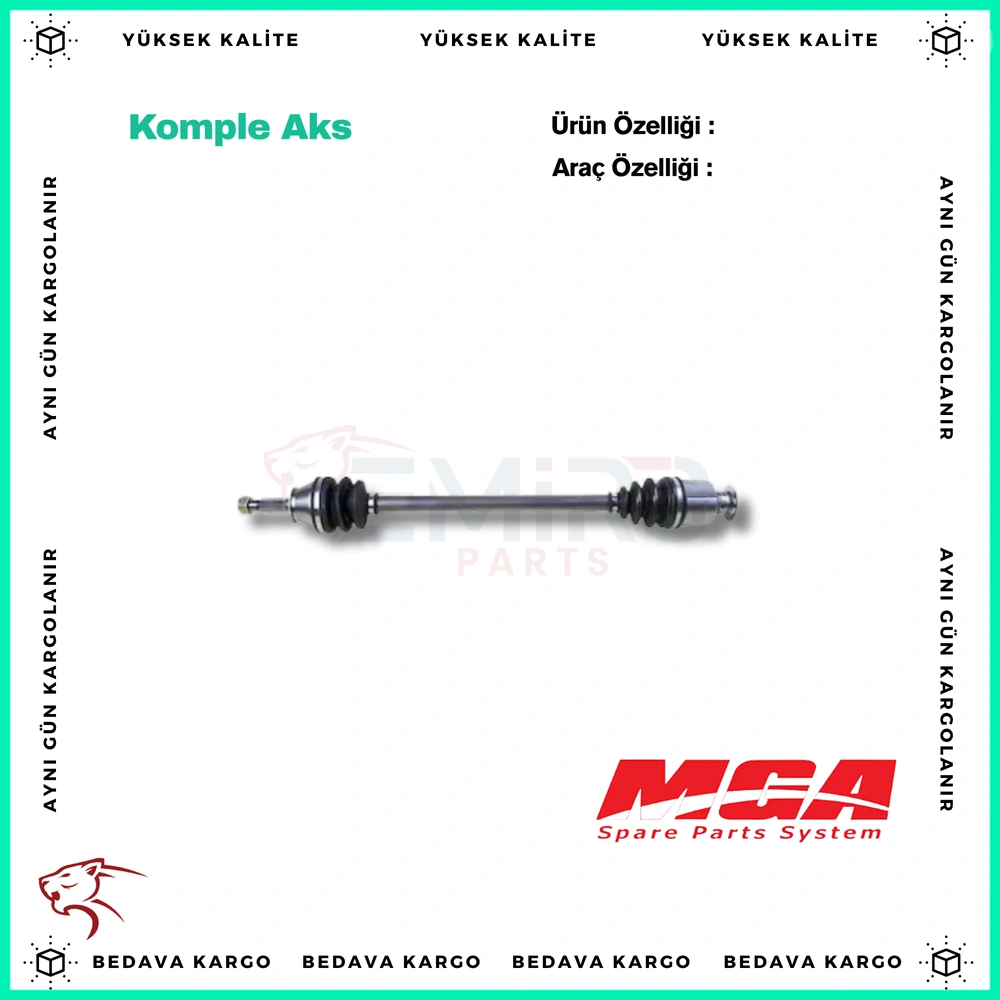 Komple Aks Sag On Renault R9 - 7701498957 - Yedek Parça
