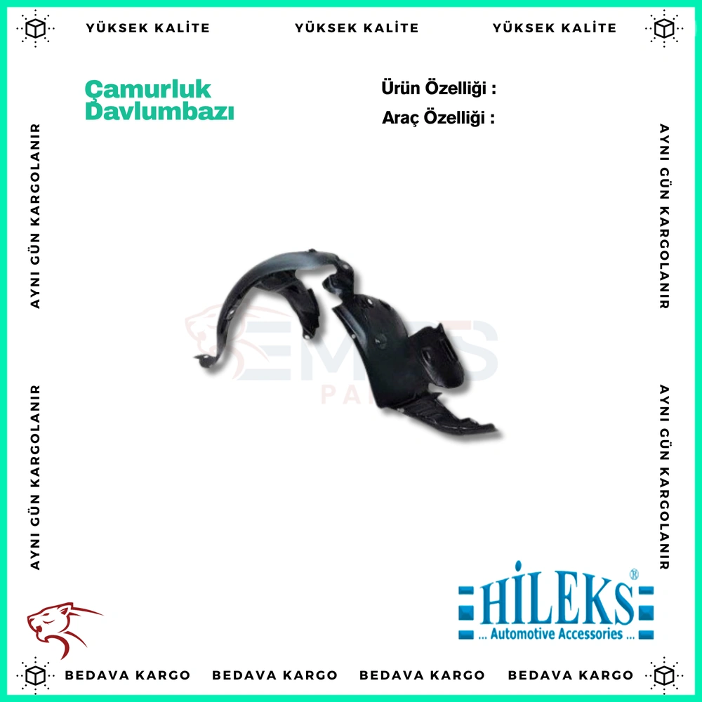 On Camurluk Davlumbazi Sag Renault Clio 2 - II 01-05 - 8200067075 - Yedek Parça
