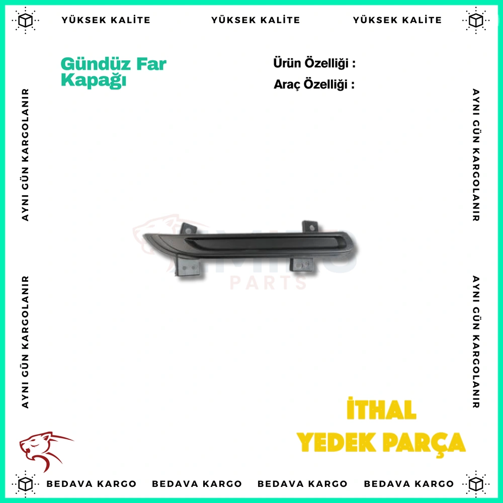 Renault Fluence Gunduz Far Kapagi Sol 12- - 623847998R - Yedek Parça