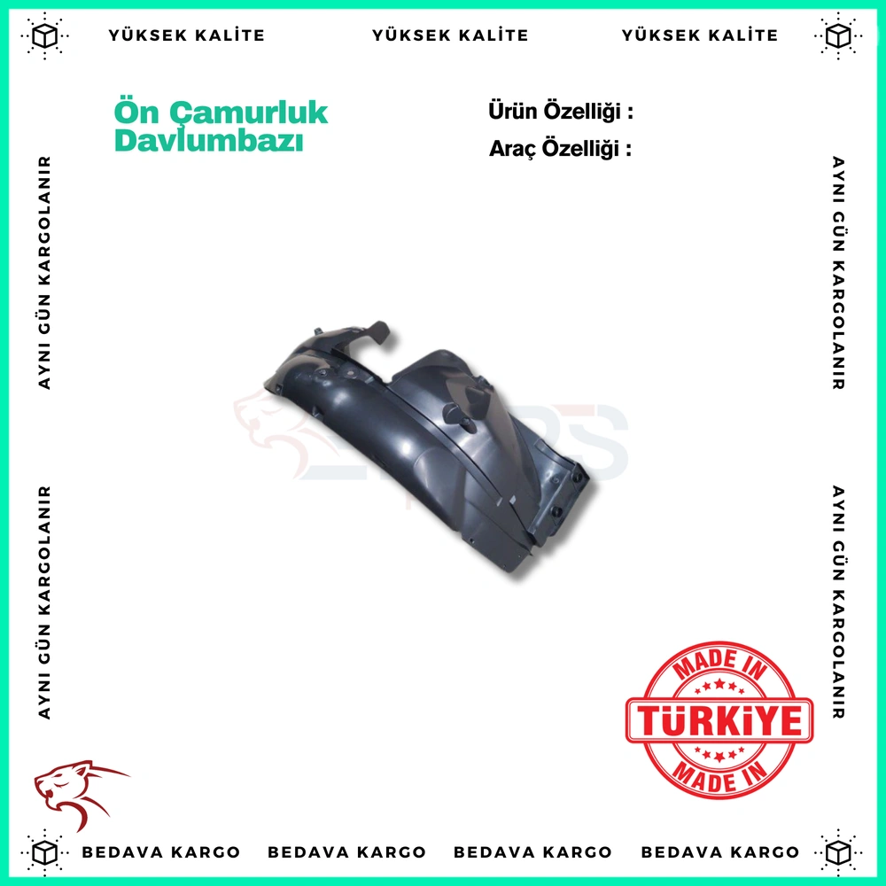 On Camurluk Davlumbazi Sol Renault Clio Symbol Sandero 2 - II 12- - 638410849R - Yedek Parça