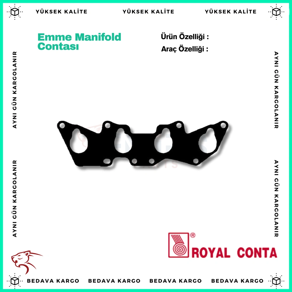 Emme Manifold Contasi Renault R9 Clio Megane Express 1.4 Enj - 7700273827 - Yedek Parça