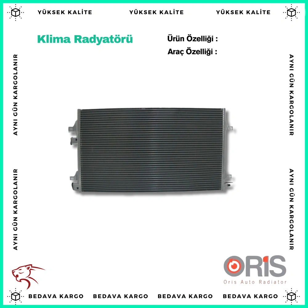 Klima Radyatoru Renault Laguna 2 1.6 1.8 1.9 2.0 - 8200332852 - Yedek Parça