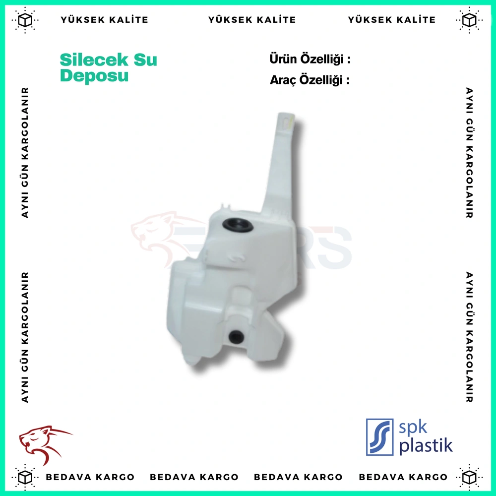 Silecek Su Deposu Renault Clio 4 YM Captur - 289105440R - Yedek Parça