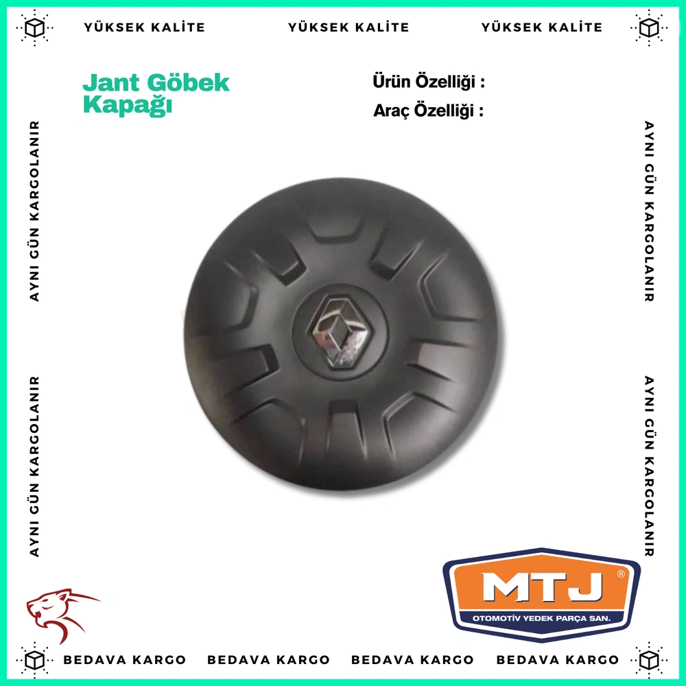 Jant Gobek Kapagi Renault Master 2 03-09 - 8200035453 - Yedek Parça