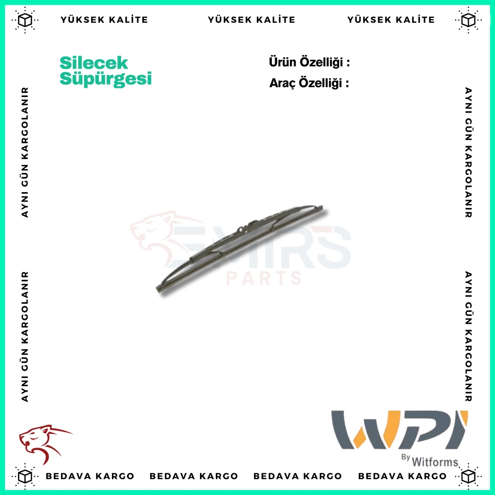Silecek Supurgesi Arka Renault Megane Clio Kangoo 08- - 6426 - Yedek Parça
