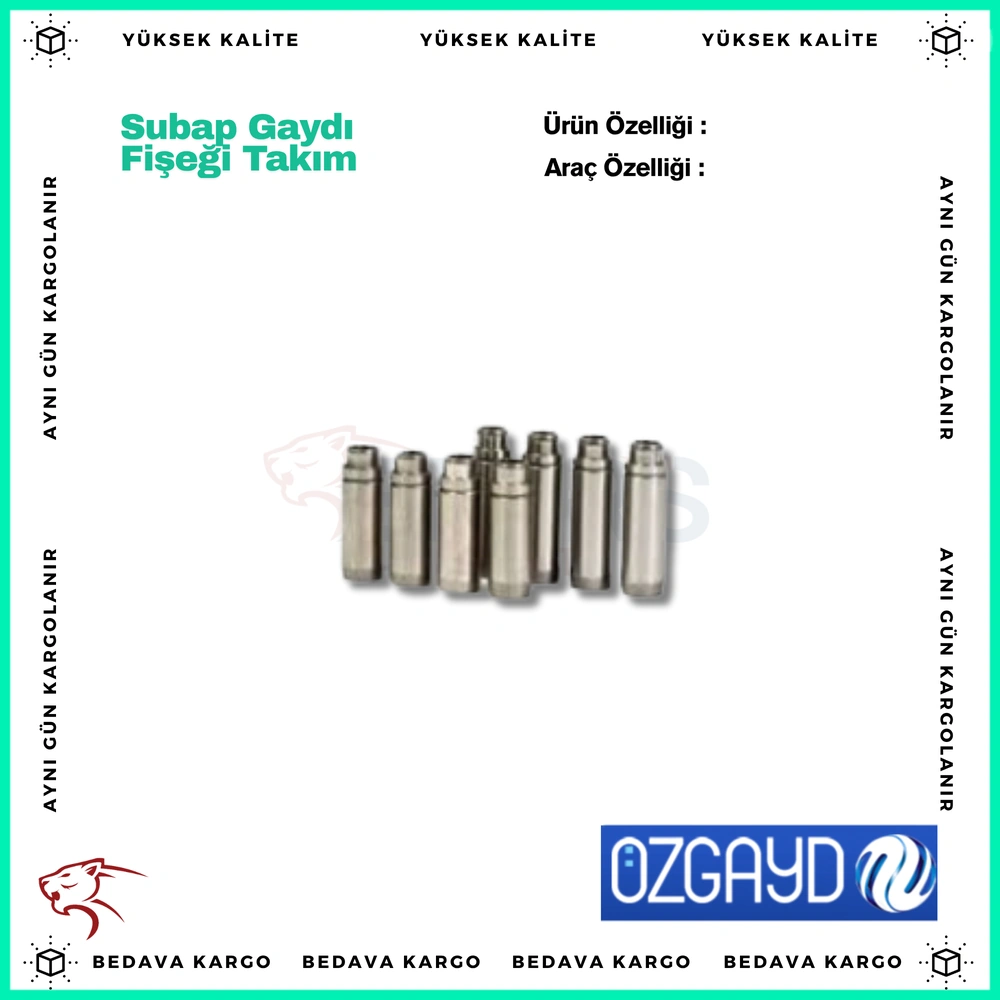 Subap Gaydi Fisegi Takim Euro 5 1.5 DCI K9K Renault Captur Clio 4 Fluence Kangoo 3 Laguna 3 Megane 3 4 Symbol Talisman Dacia Dokker - 8200774873 - Yedek Parça