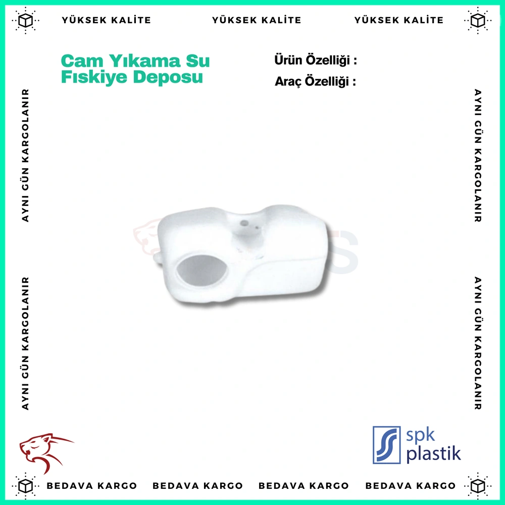 Cam Yikama Su Fiskiye Deposu Renault R9-R11 - 7704001028 - Yedek Parça