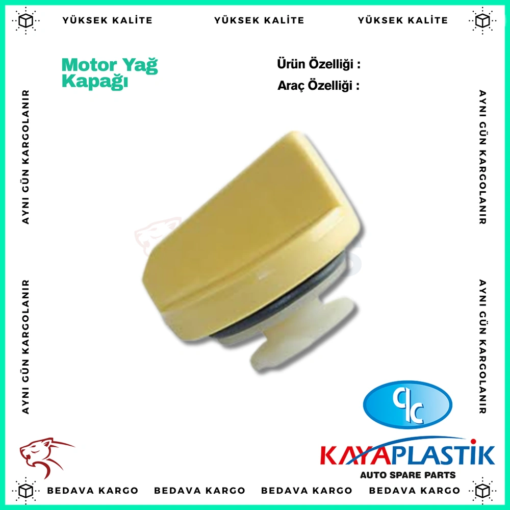 Motor Yag Kapagi Renault Megane - 7700103347 - Yedek Parça