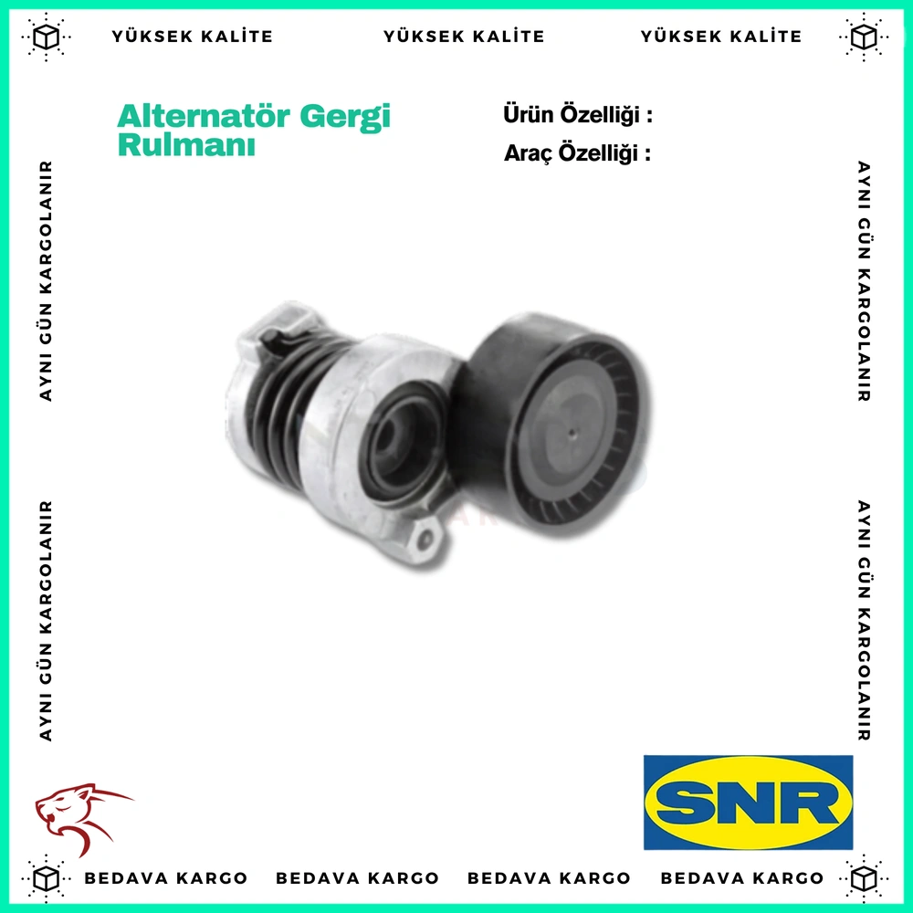 Alternator Gergi Rulmani Kutuklu Renault Clio Kangoo Megane 2 1.5 DCI 1.4 1.6 16v K4m K4j - 117501113R - Yedek Parça