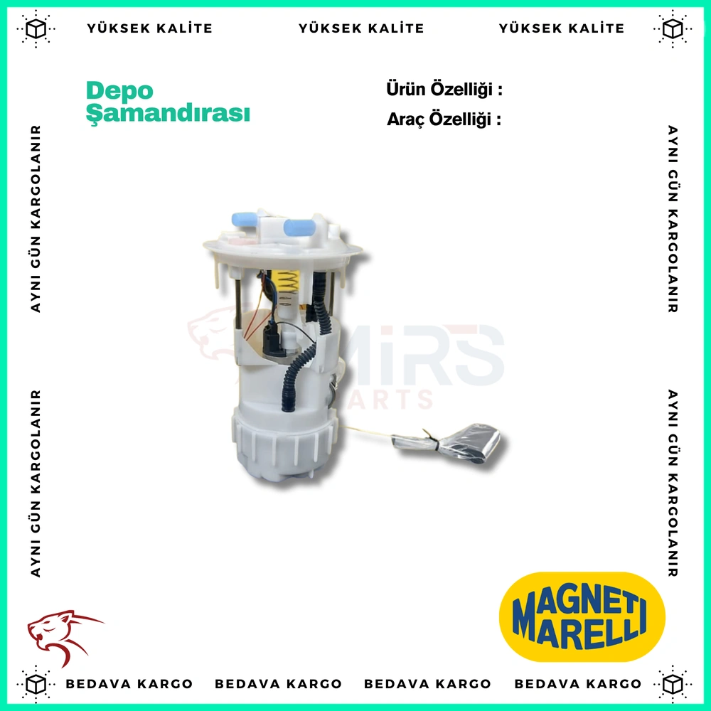 Yakit Depo Samandirasi Cift Cikis Renault Megane 2 1.4 1.6 16V - 8200689362 - Yedek Parça