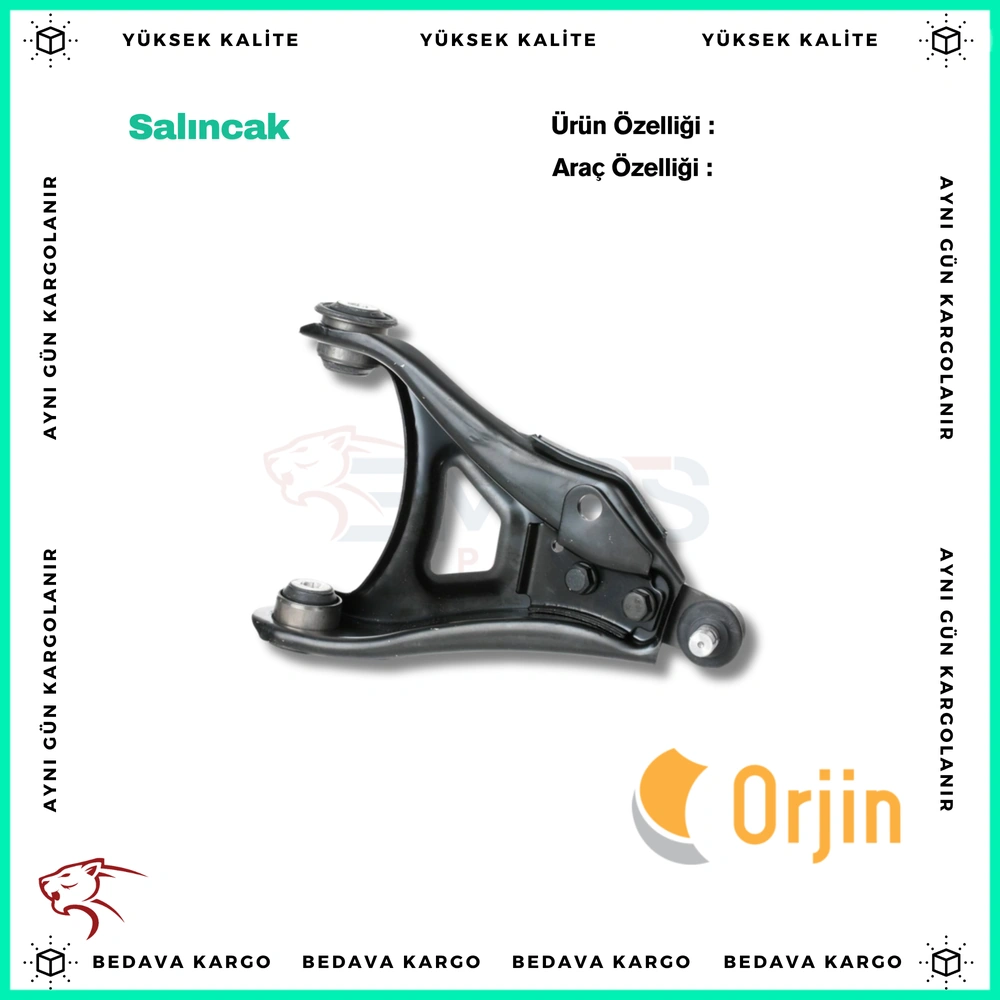 Salincak On Sol Alt Komple Renault Clio Symbol 98-05 Kangoo 97- - 8200197179 - Yedek Parça