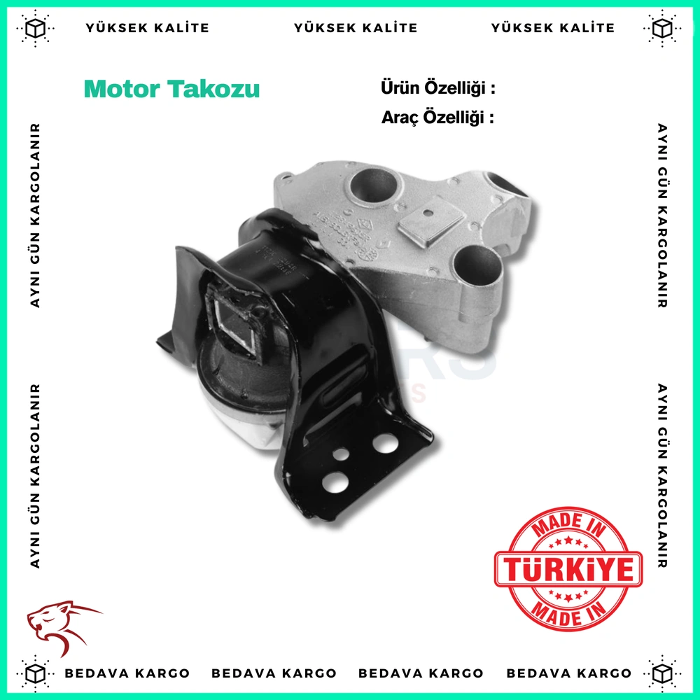 Motor Takozu Renault Kangoo 3 1.5 DCI 08- - 112102294R - Yedek Parça