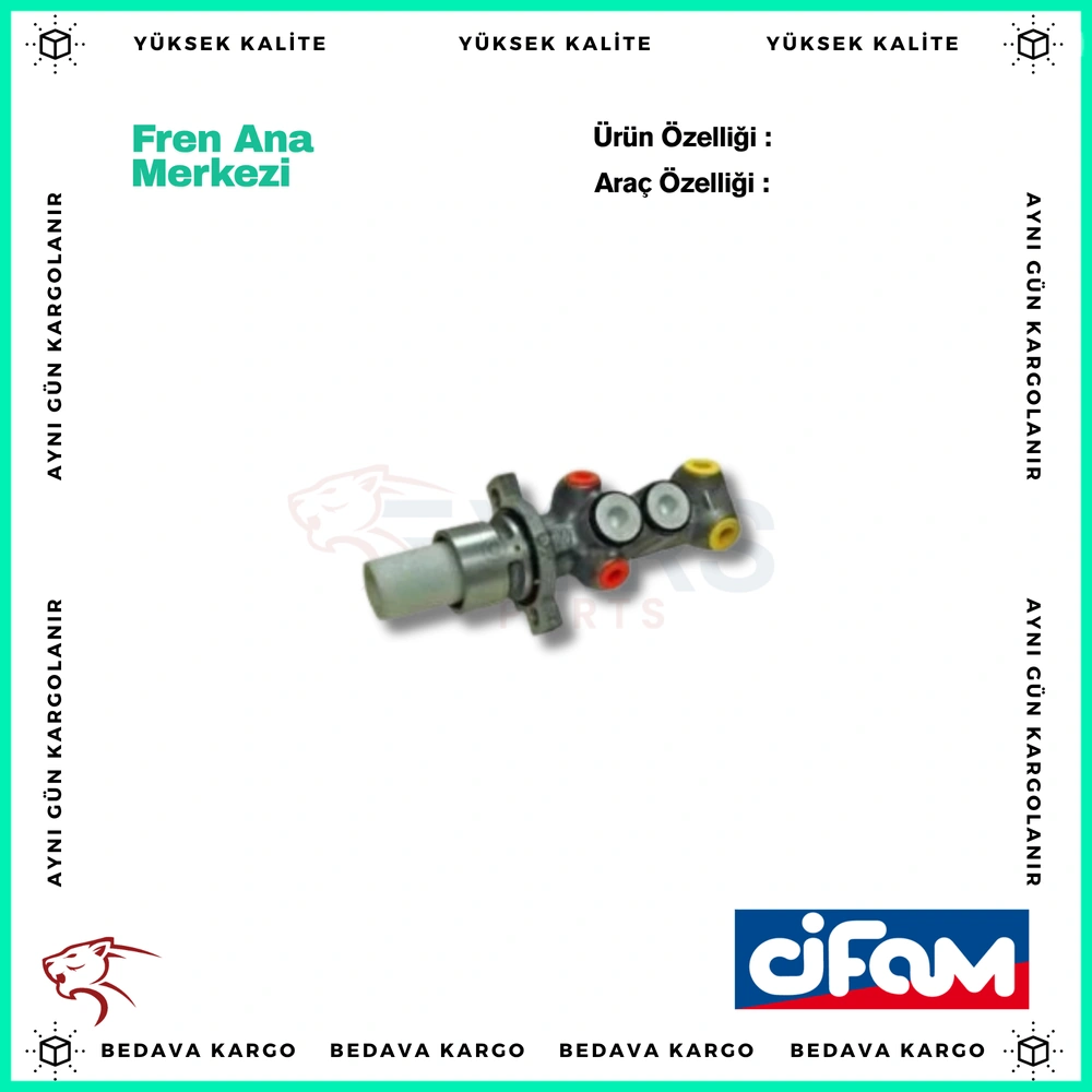Fren Ana Merkezi Renault Kangoo 2002- Absli - 7701205407 - Yedek Parça