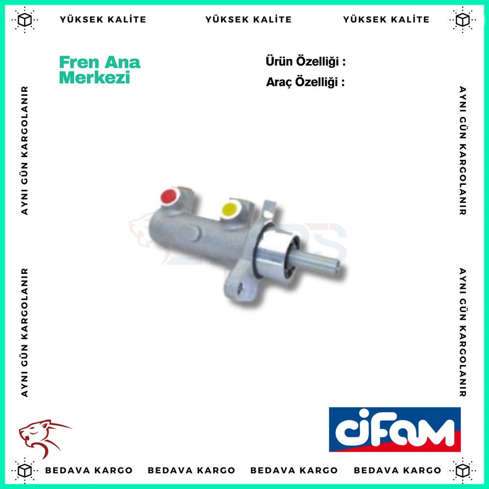 Fren Ana Merkezi Dacia Logan 05- Sandero 08- 1.4 1.5 DCI 1.6 Abssiz - 6001547857 - Yedek Parça