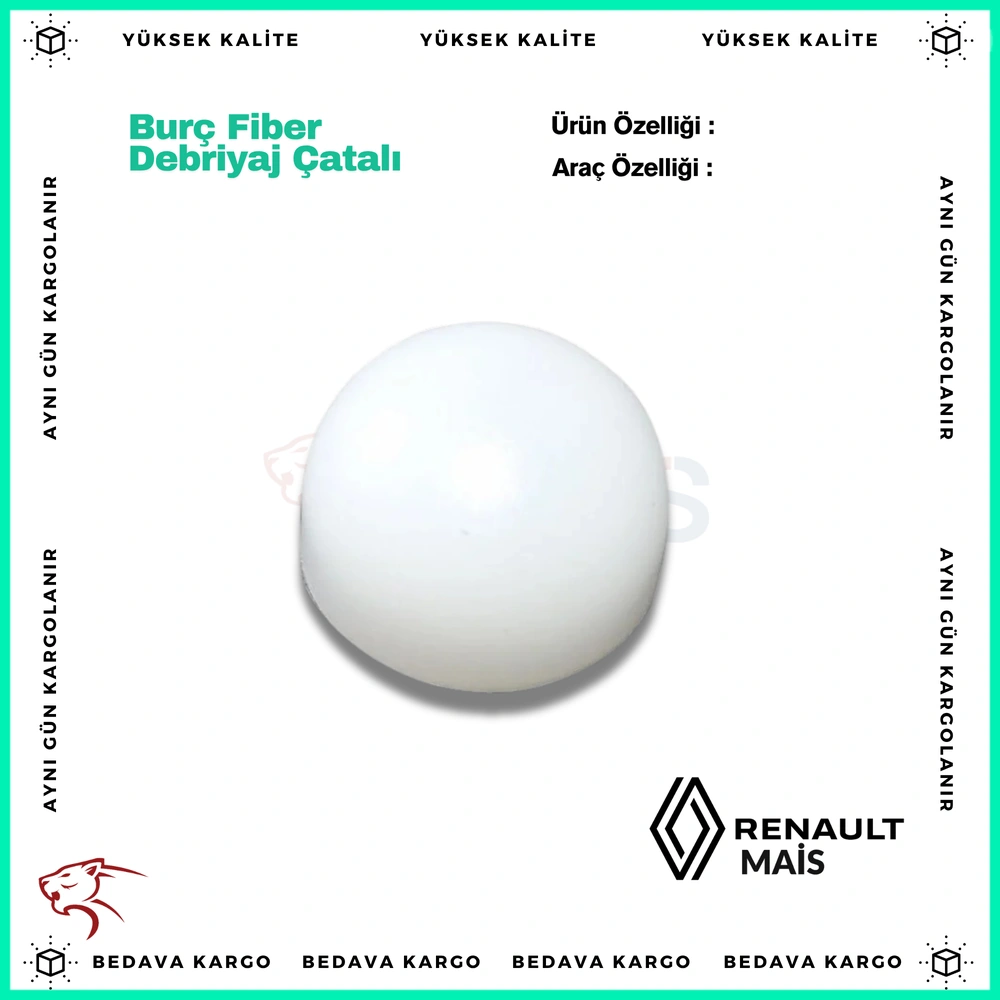Debriyaj Catal Takozu Burcu Fiberi Renault R9 - 7700715851 - Yedek Parça