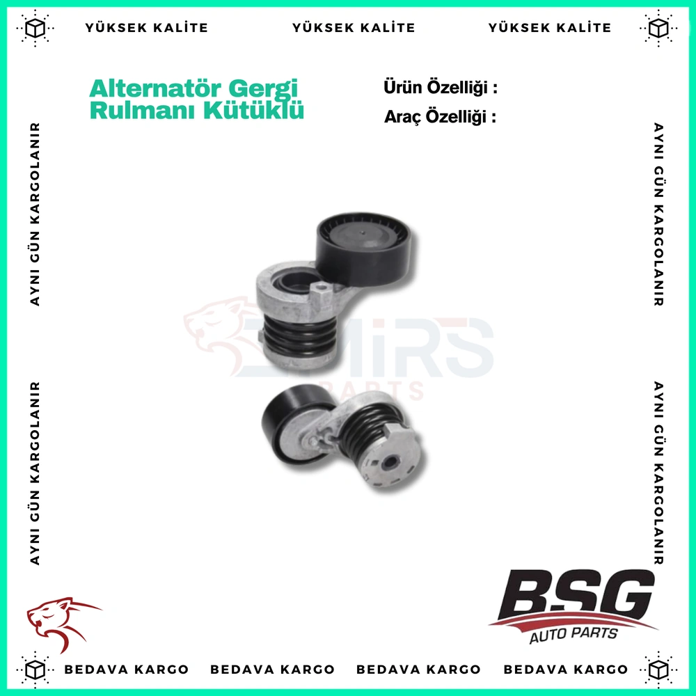 Alternator Gergi Rulmani Kutuklu Renault Clio Kangoo Megane 2 1.5 DCI 1.4 1.6 16v K4m K4j - 117501113R - Yedek Parça