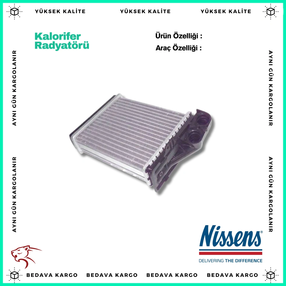 Kalorifer Radyatoru Dacia Duster Logan 2 Sandero - 6001547484 - Yedek Parça
