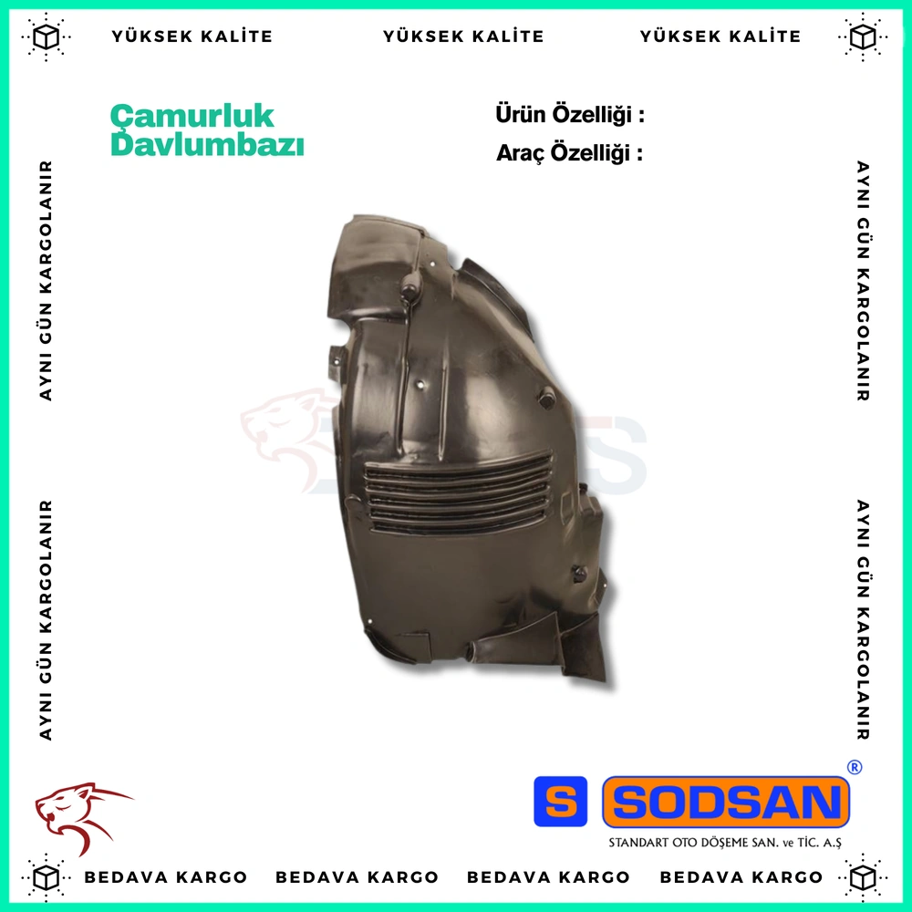 On Camurluk Davlumbazi Sag Onun Onu Renault Trafic 2015- - 638443213R - Yedek Parça
