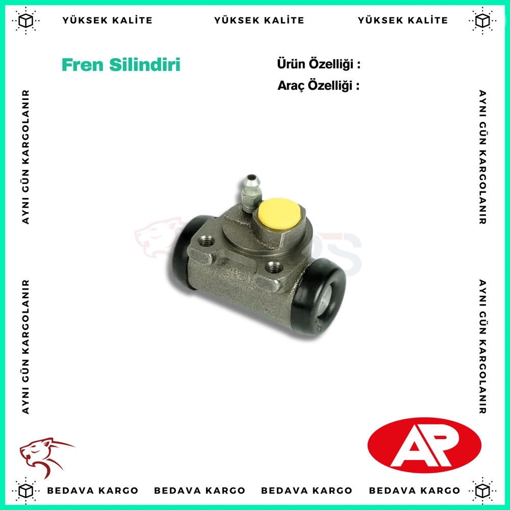 Fren Silindiri Arka Sag Renault Clio 1.4 - 1.2 90-98 - 7701035474 - Yedek Parça
