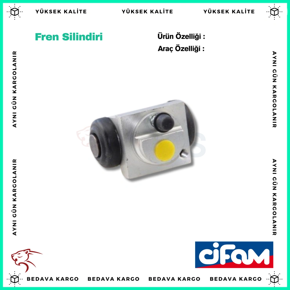 Fren Silindiri Arka Sag-Sol Aluminyum Renault Clio 4 Captur Dacia Duster Logan - 6001549707 - Yedek Parça
