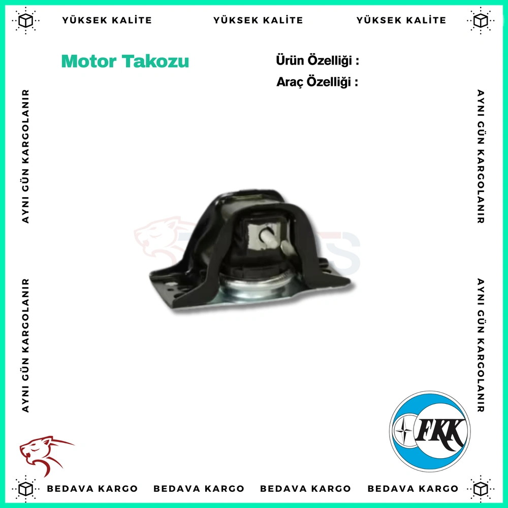 Motor Takozu Renault Clio 3 Yagli Modus - 8200131305 - Yedek Parça
