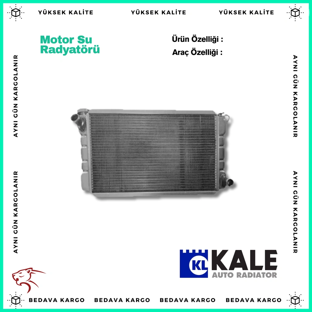 Motor Su Radyatoru Renault R12-Toros (3 Sira Super) - 7700571518 - Yedek Parça