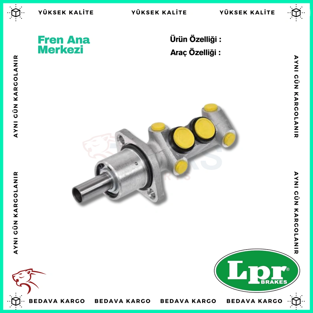 Fren Ana Merkezi Renault Clio 2 Abssiz 98- 20,6mm - 7701205740 - Yedek Parça