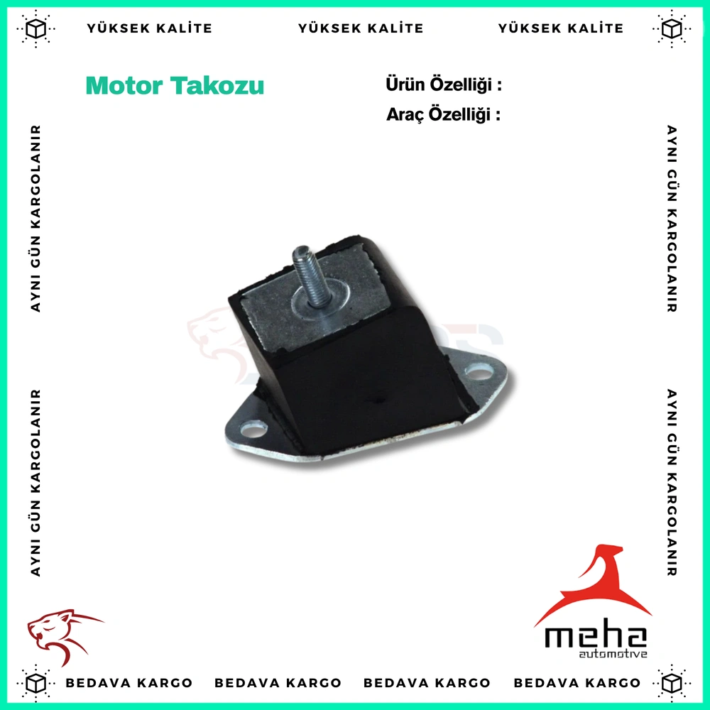 Motor Takozu Sag Renault R9 R11 R21 Express - 7702257835 - Yedek Parça