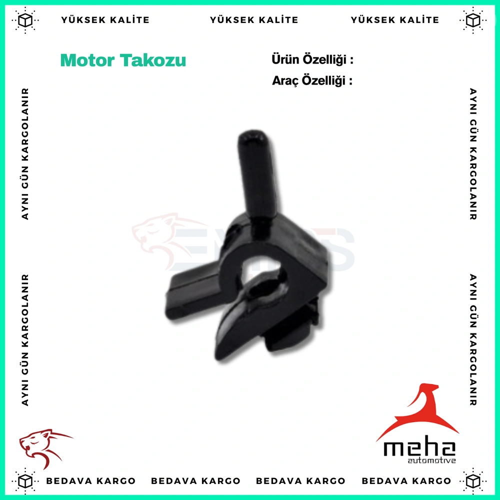 Motor Takozu Sol Renault R9 R11 R21 Express - 7702257836 - Yedek Parça