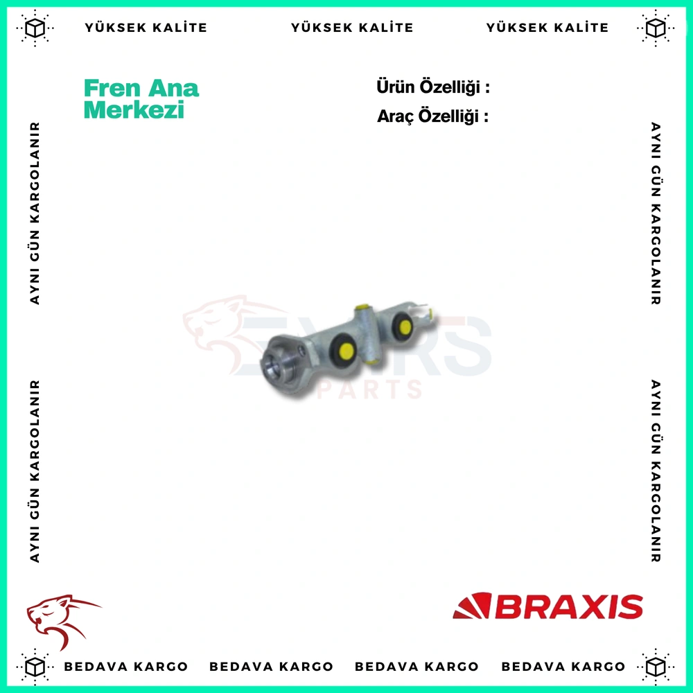 Fren Ana Merkezi Renault R12-M131 19,05mm - 7700617708 - Yedek Parça
