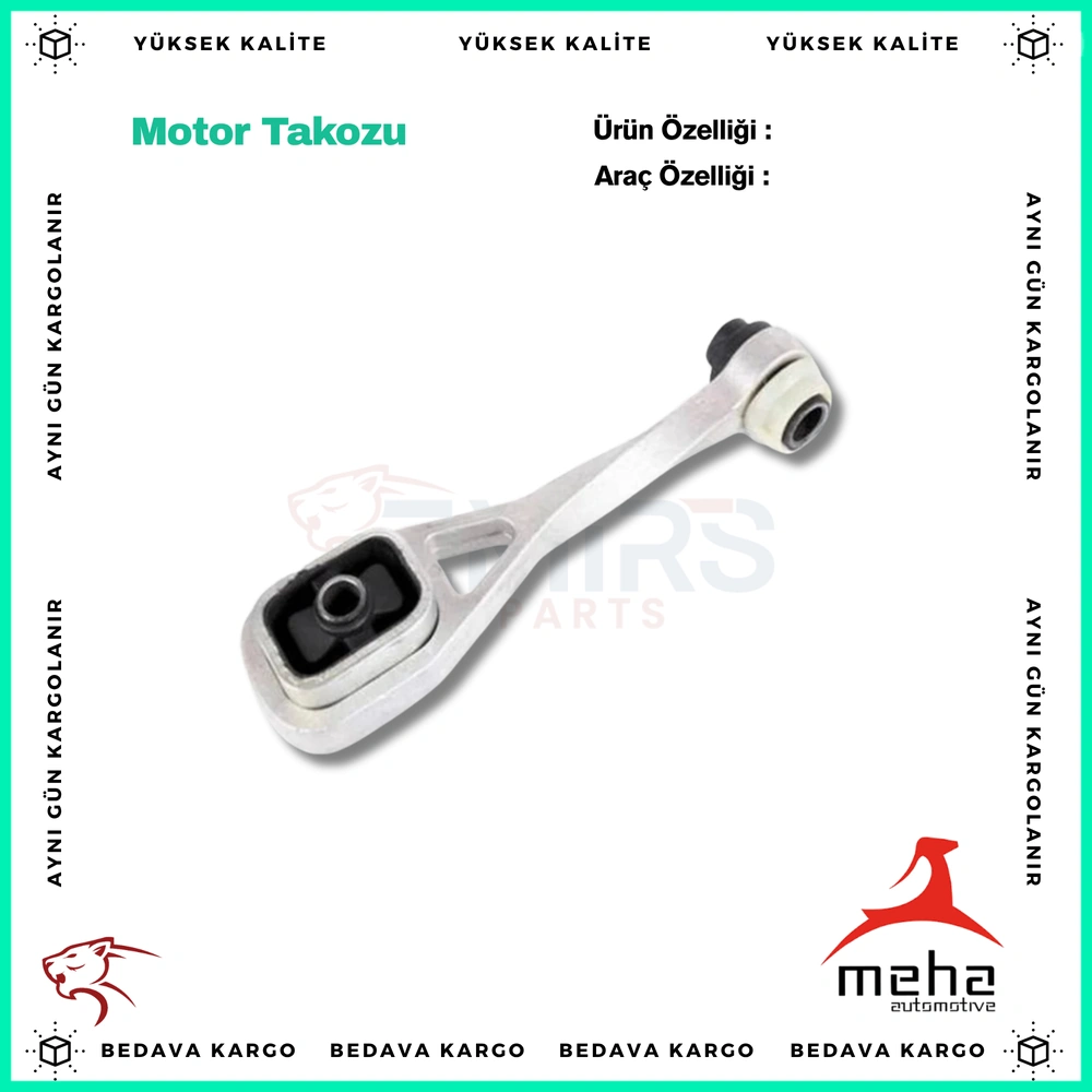 Motor Takozu Arka Renault Clio 2 Kangoo Megane 1 Scenic 1 Logan (Burgulu) - 7700437854 - Yedek Parça