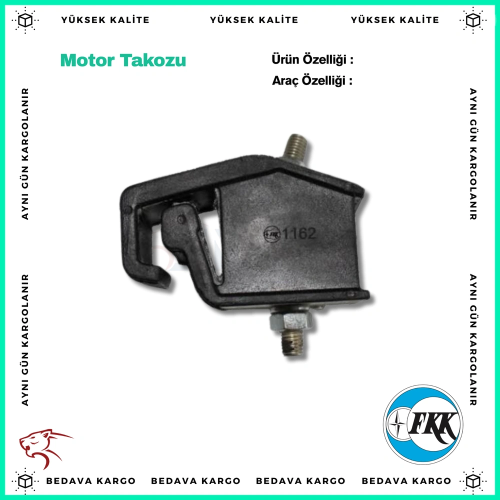Motor Takozu On Sol Renault R19 Clio Megane - 7702253339 - Yedek Parça