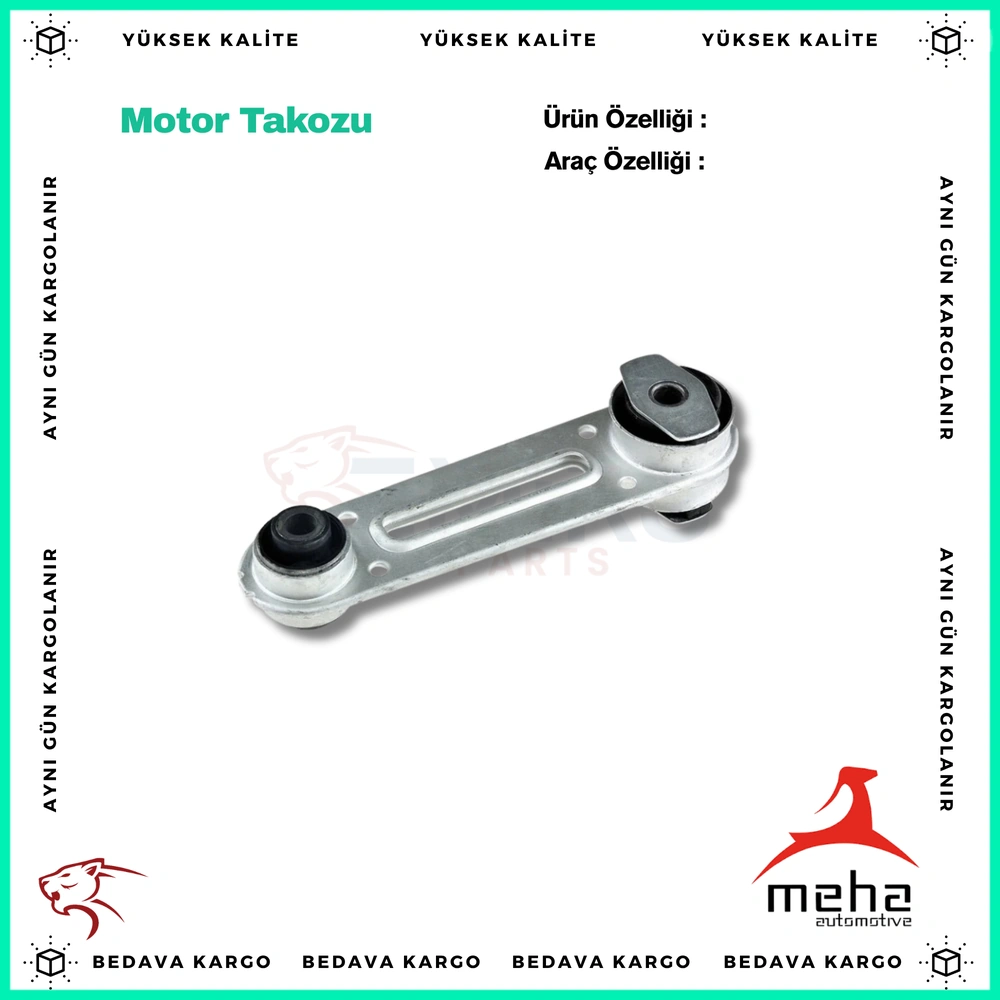 Motor Takozu Arka Renault Laguna 2 1.6 1.8 2.0 - 8200000002 - Yedek Parça