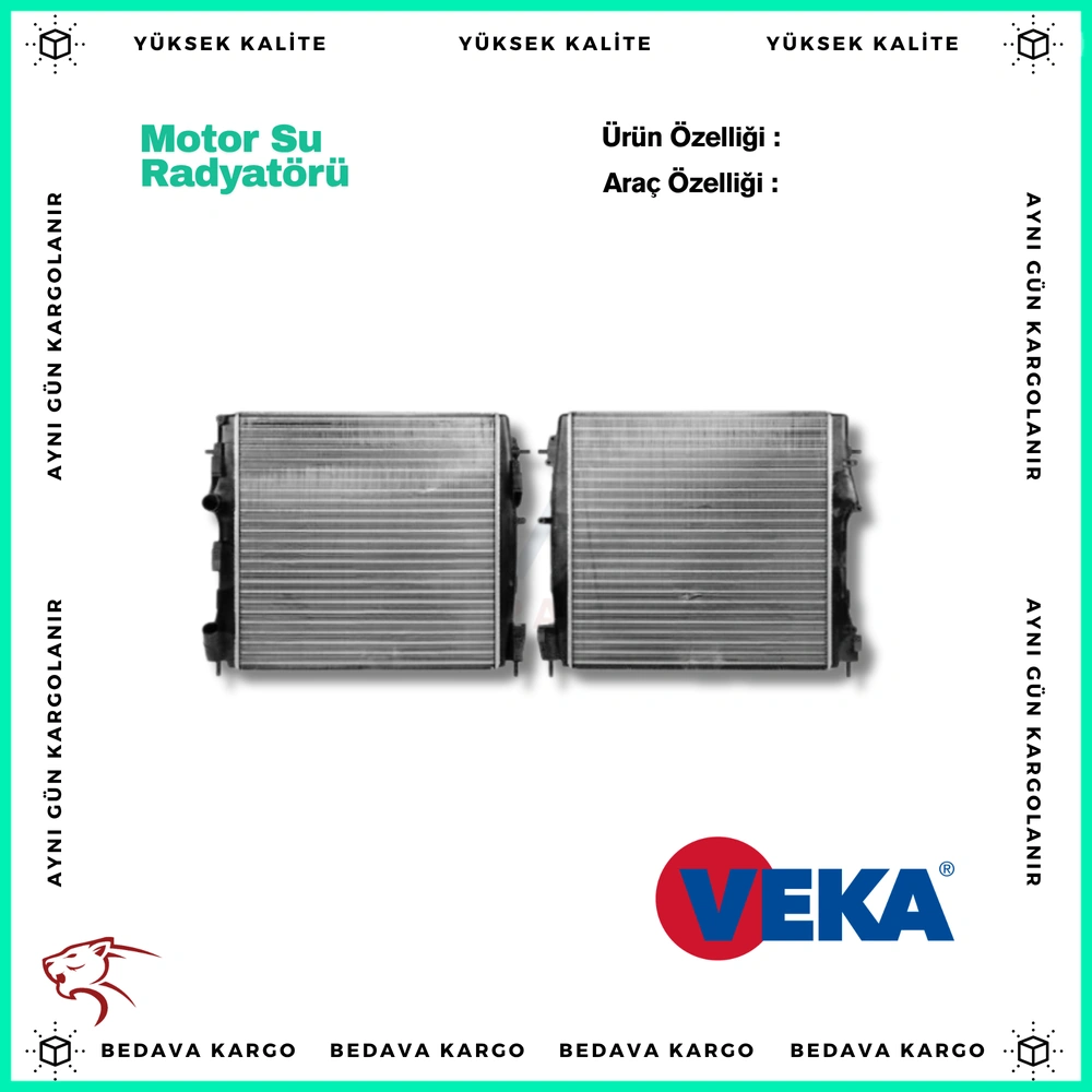 Motor Su Radyatoru Mekanik Renault Kangoo 1.5 DCI 1998-2008 - 8200072713 - Yedek Parça