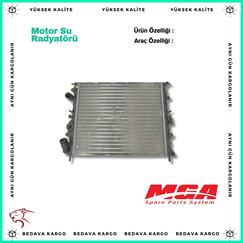 Motor Su Radyatoru Mekanik Renault Clio 2 1.4 1998-2005 - 7700432227 - Yedek Parça