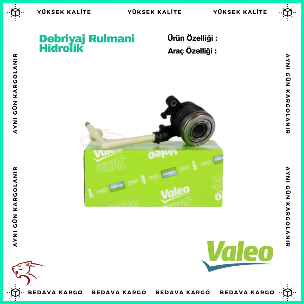 Hidrolik Debriyaj Rulmani Renault Fluence Dacia Duster - 306206822R - Yedek Parça