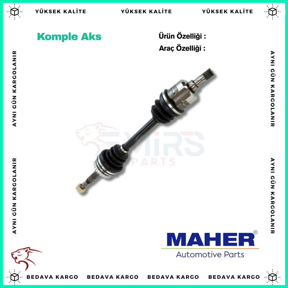 Komple Aks Sag On Renault Kangoo 1.5 05- - 7711135903 - Yedek Parça
