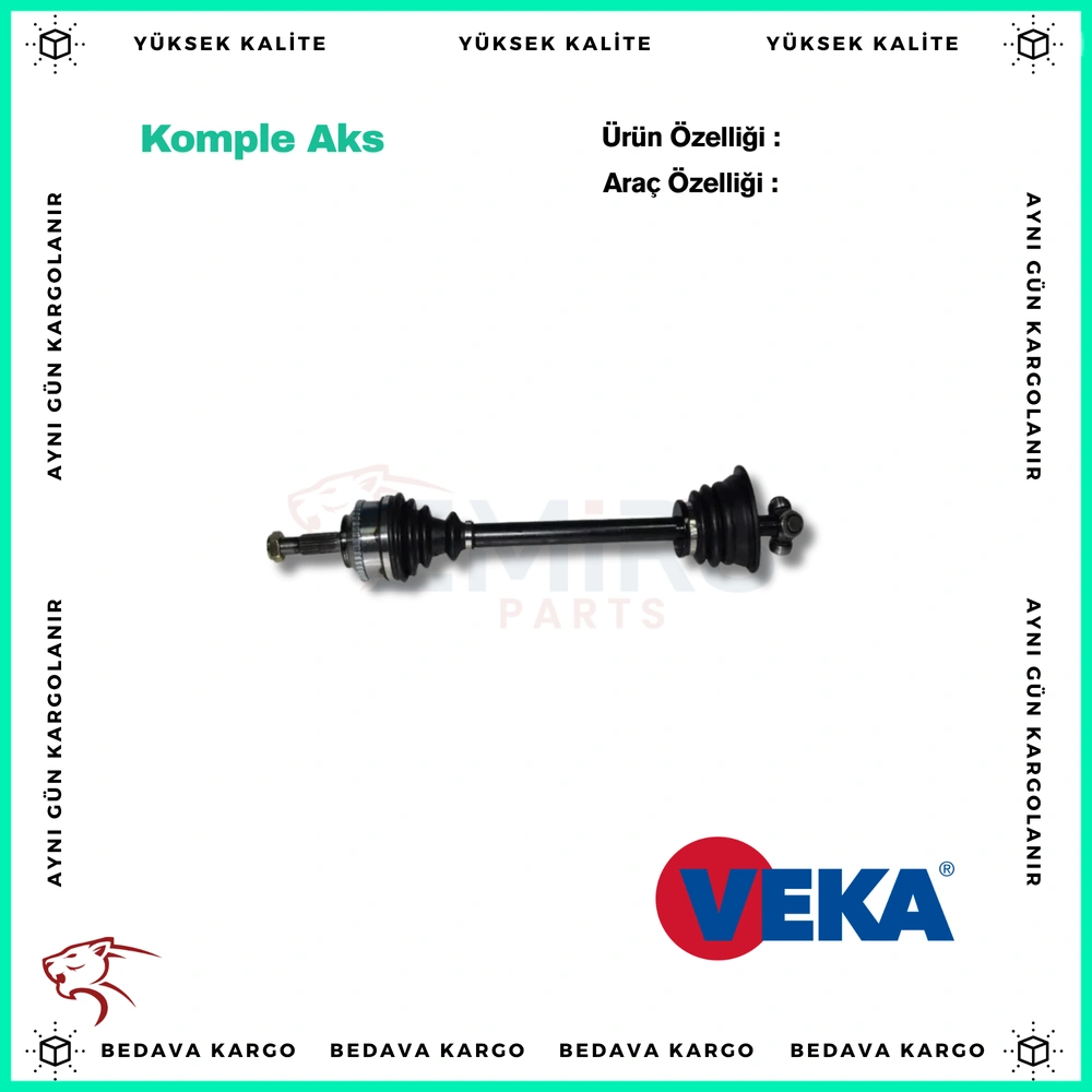 Komple Aks Sol On Absli Renault Clio 2 Kangoo - 8200483591 - Yedek Parça
