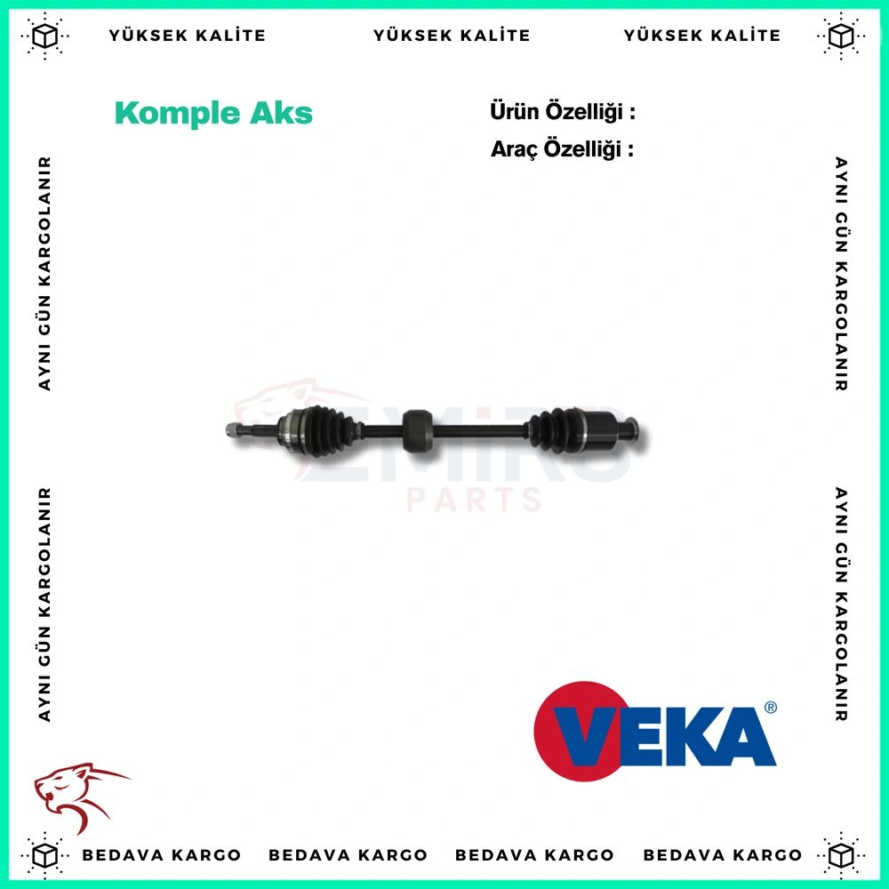 Komple Aks Sag On Absli Renault Kangoo Clio 1.5 DCI 98-08 - 7711135903 - Yedek Parça